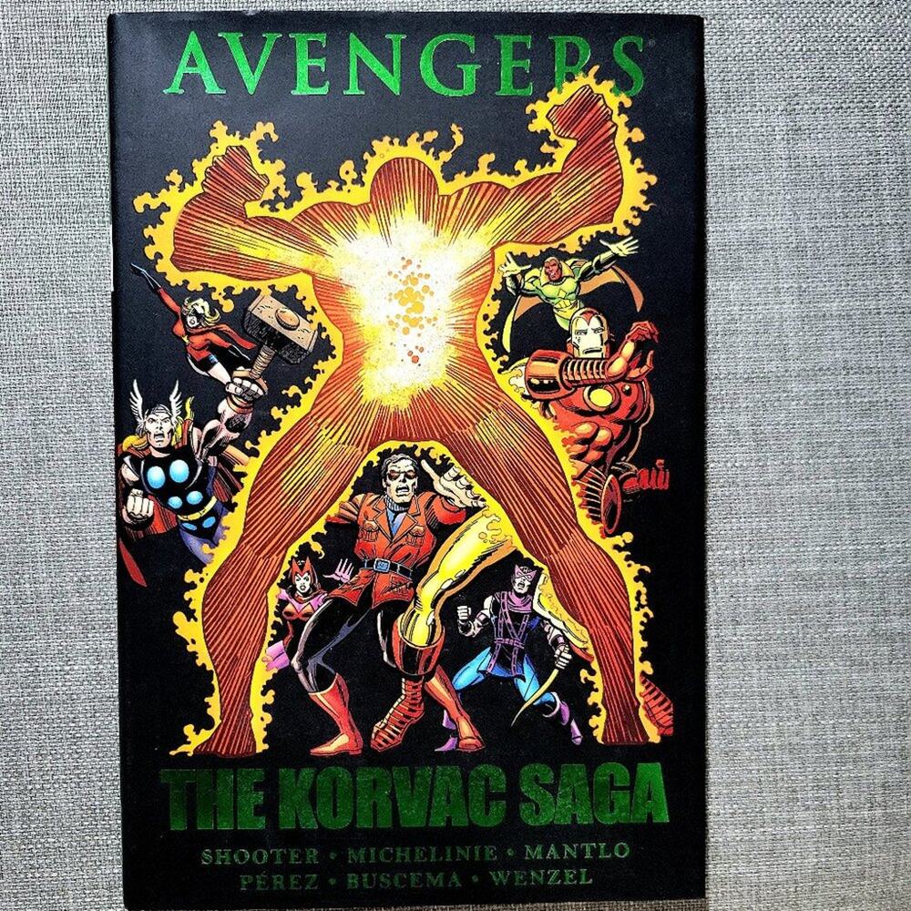 Rare Marvel Avengers The Korvac Saga Hard Cover 2010 Guardians of the Galaxy